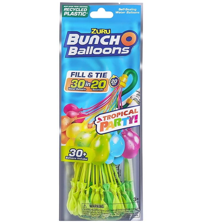 Bunch O Balloons Vattenballonger - 30 st. - Tropical Party