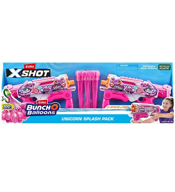 Bunch O Balloons Vattenpistoler m. Vattenballonger - 2-pack - Un