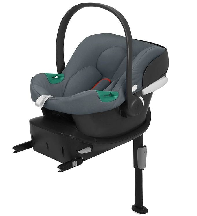 Cybex Bilbarnstol - Aton B2 I-Size (inkl. Base One) - Grey Dark
