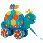 Djeco Dragleksak - Gaspard - Sköldpadda