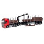 Emek leksaksbil timmerbil volvo fh16/750 rød 1:25