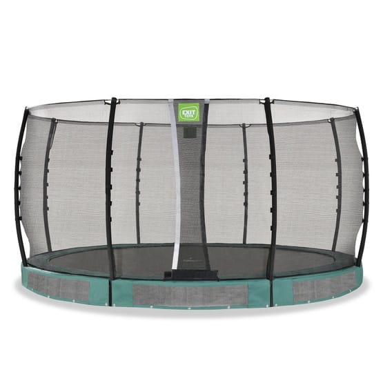 Exit Allure Classic Nedgrävd Studsmatta Ø427Cm - Grön