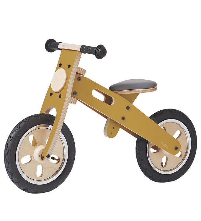 Flexa Springcykel - Inomhus - Trä - Play - Mustard/Birch Plywood