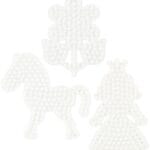 Hama Midi Pärlplattor - 3-pack - Blomma, Pony & Prinsessa