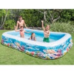 Intex Familjepool Swim Center 305x183x56 cm havslivsmönster
