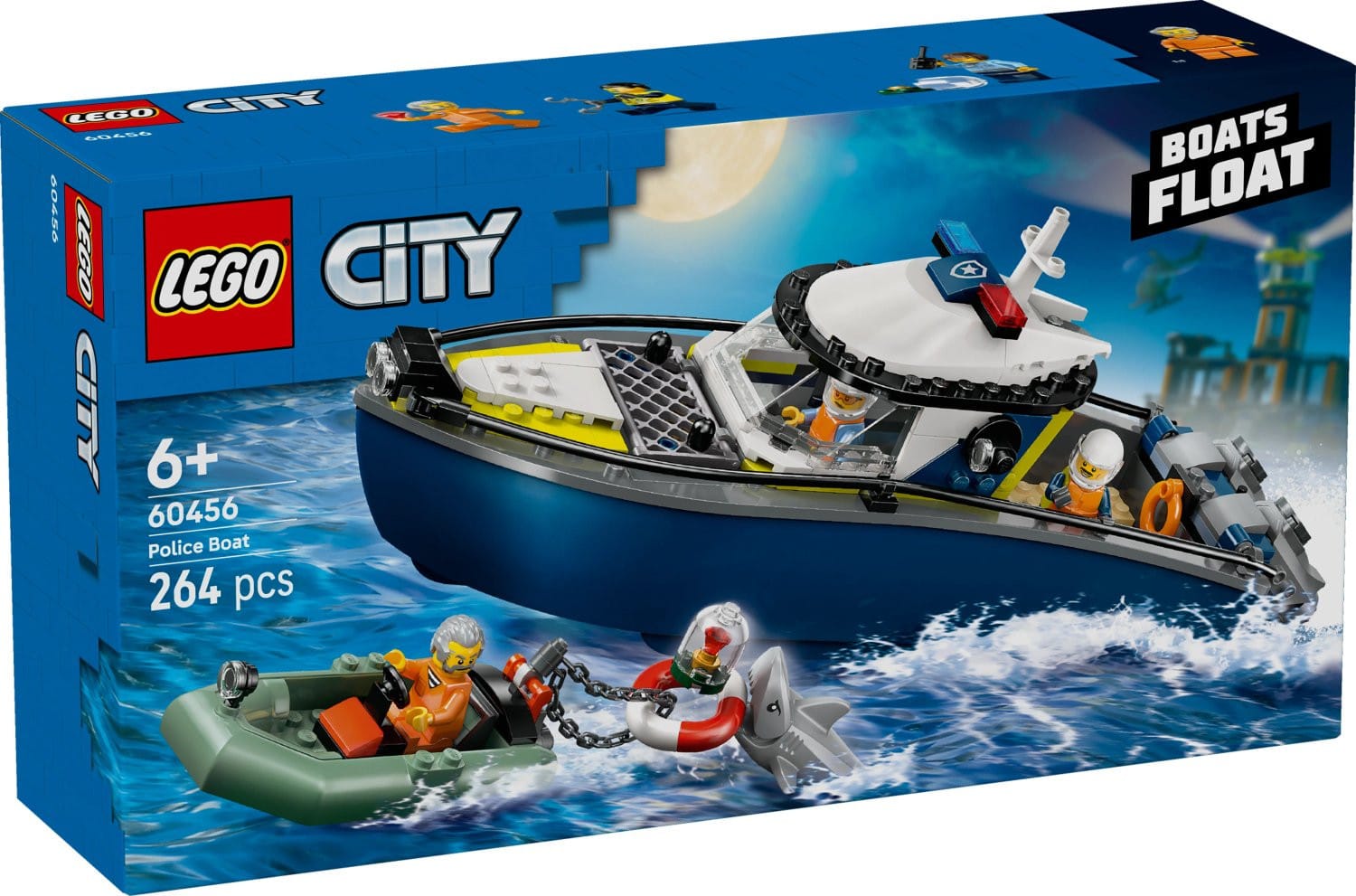 LEGO® City Polisens båtjakt 60456 - LEGO - Leksaksaffären