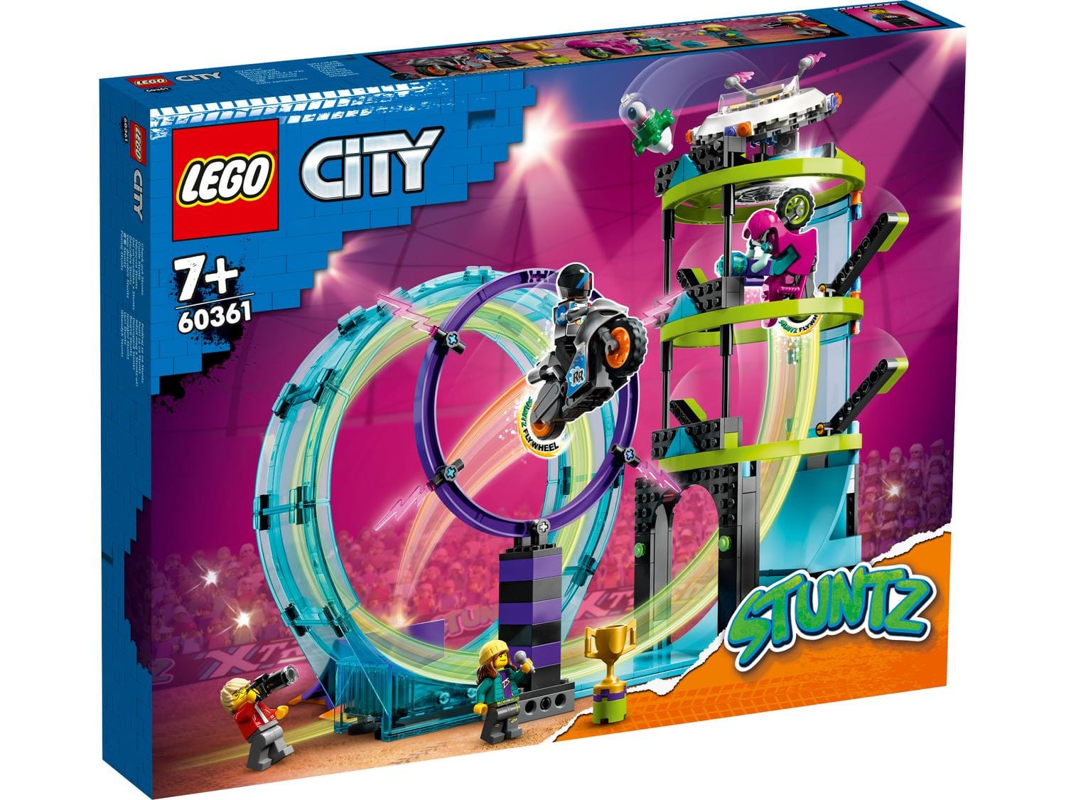 LEGO® City Stuntz Ultimat stuntförarutmaning 60361 - LEGO - Leksaksaffären
