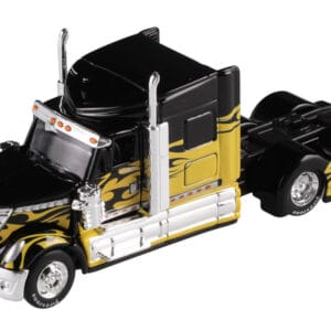 Lastbil utan släp 1:64 - Eldflammor Gul/Svart