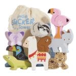 Le Toy Van Andes Stapelbara djur och påse