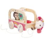 Lilliputiens Dragleksaker - Lena Magic Twist-buss