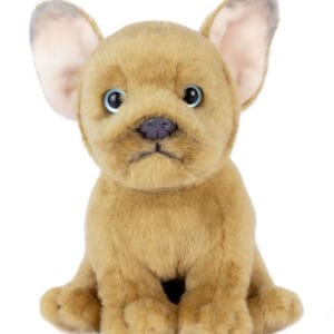 Living Nature Gosedjur - 17x9 cm - Fransk Bulldog Valp - Brun
