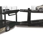 Mercedes-Benz Transport-lastbil med bil - Silver