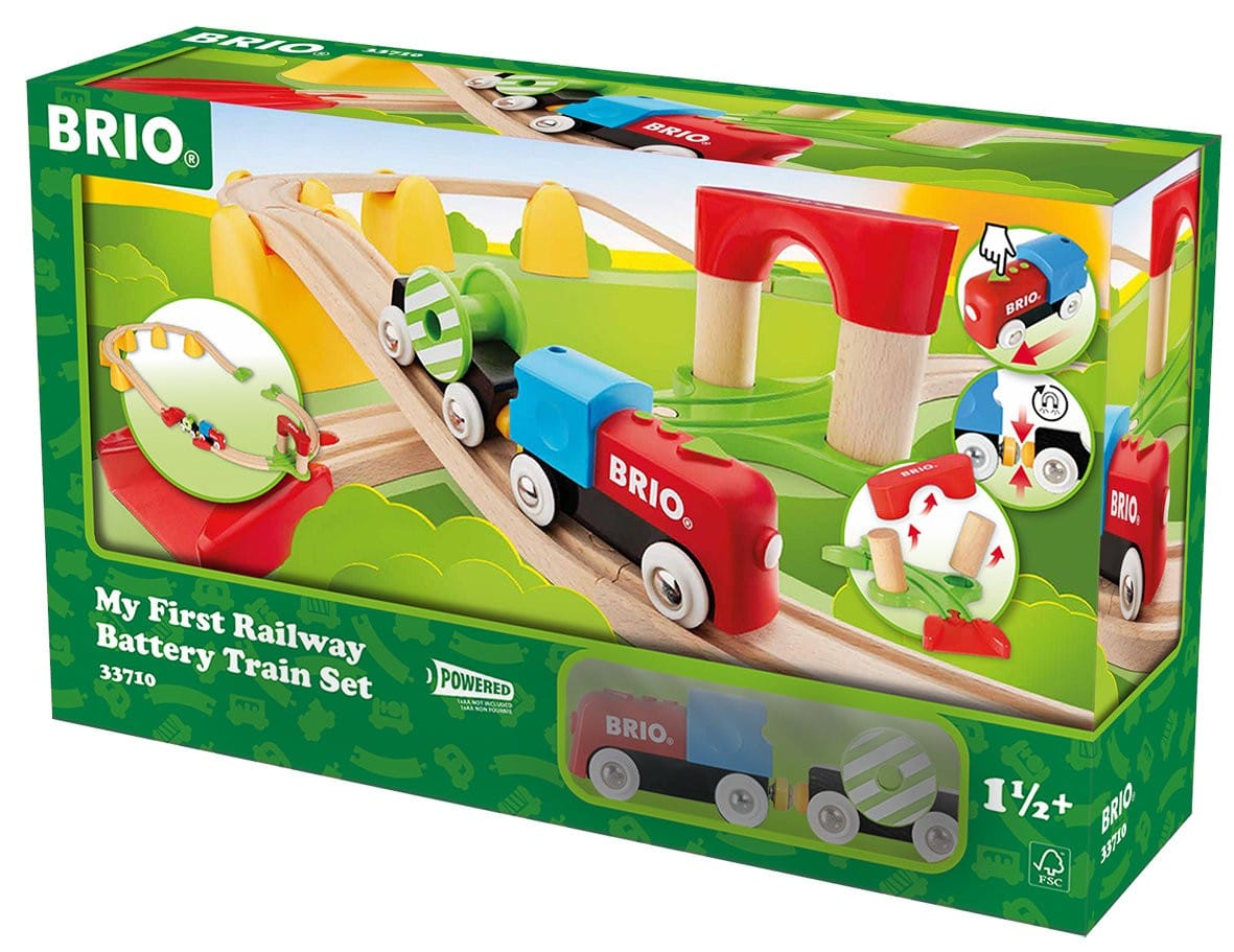 Min första batteridrivna järnväg Brio - Brio - Leksaksaffären