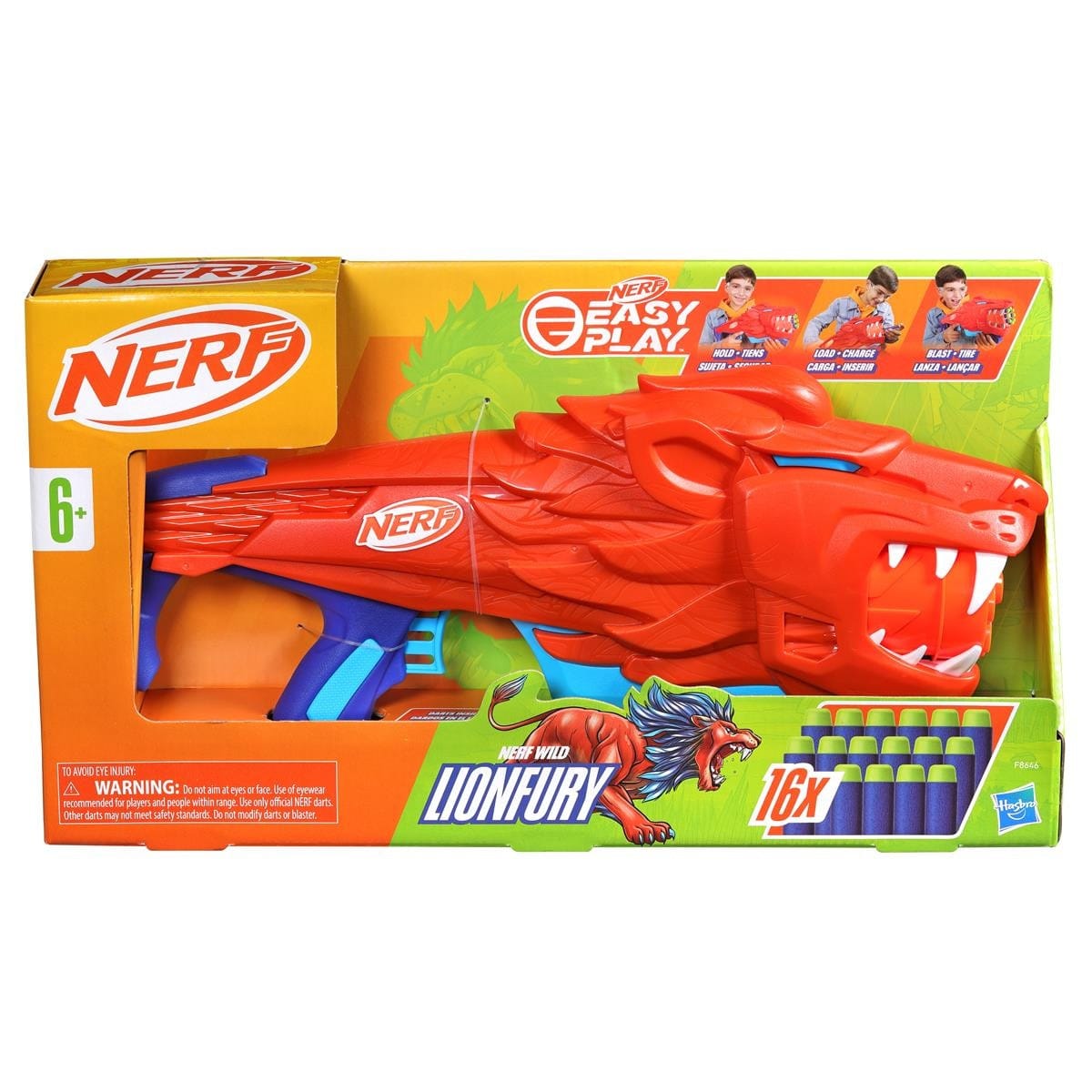 NERF Jr Wild Lionfury - nerf - Leksaksaffären