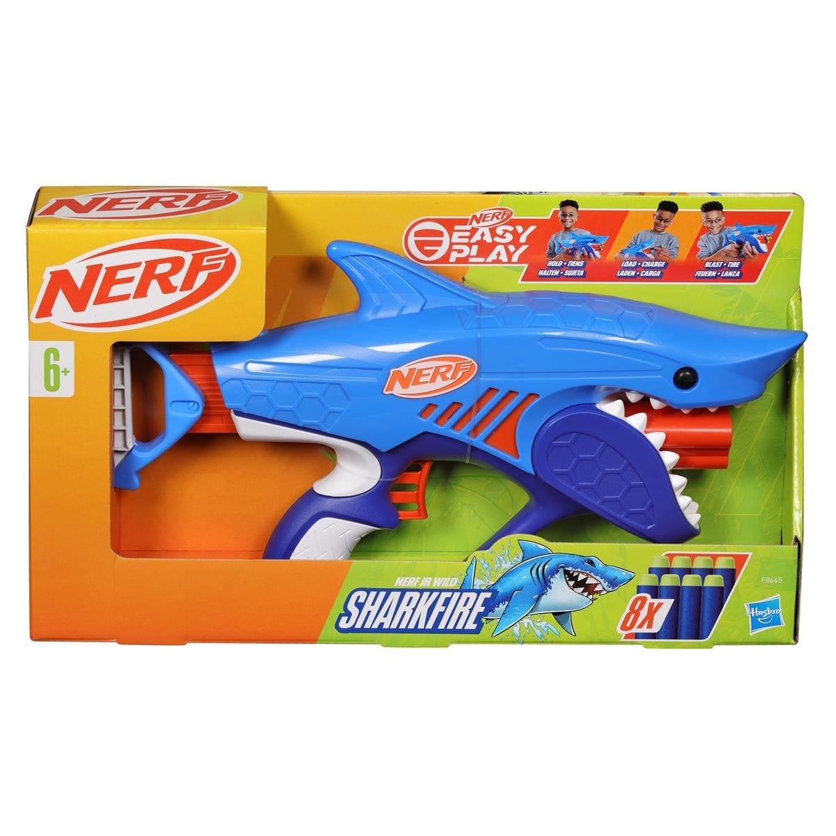 NERF Jr Wild Sharkfire - nerf - Leksaksaffären