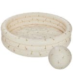 OYOY Barnpool m. Badboll - 120x26 cm - Smör/Giraffe