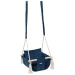 PQP Babygunga - Velourtyg - Navy