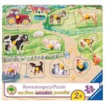 Ravensburger Träpussel - My First - Bondgård