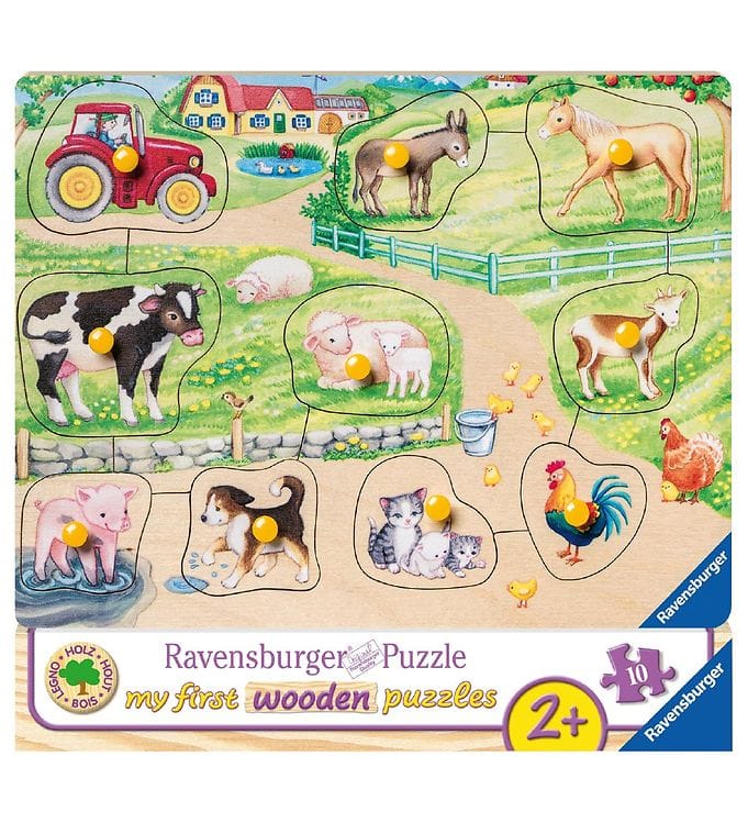 Ravensburger Träpussel - My First - Bondgård