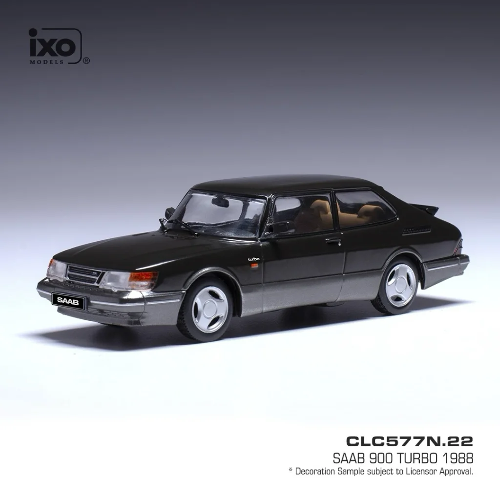 SAAB 900 Turbo - 1988 - Svart - Ixo Models - 1:43