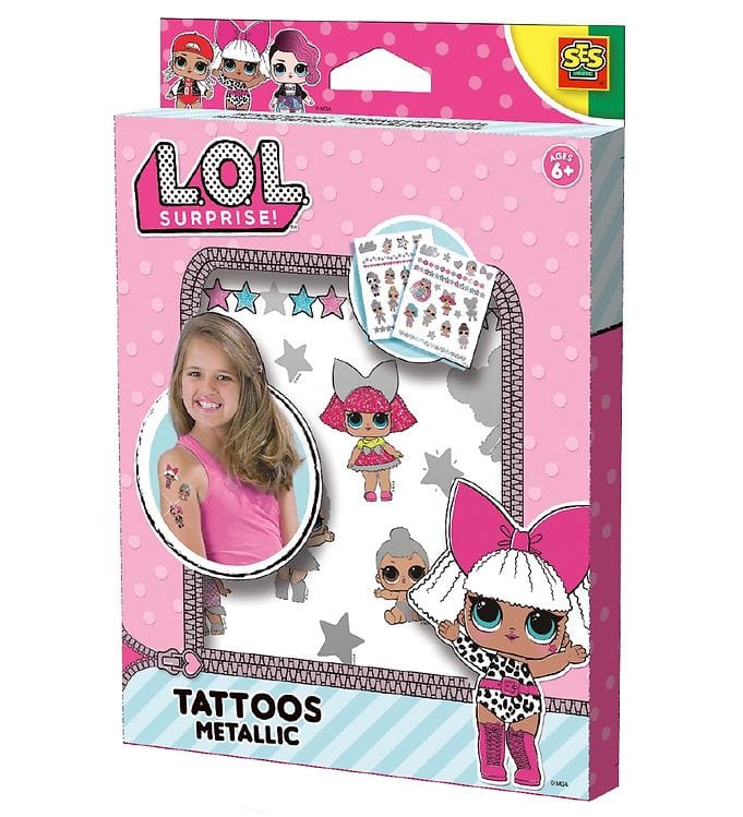 SES Creative Tatueringar - L.O.L Surprise