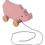 Sebra Dragleksak - Noshörning - Rosa