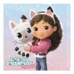 Servetter Gabbys Dockskåp - 20-pack