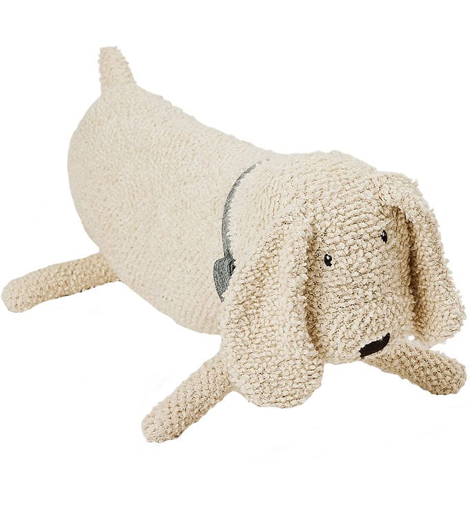 Smallstuff Gosedjur - 70x22 cm - Hund - Off White Bouclé