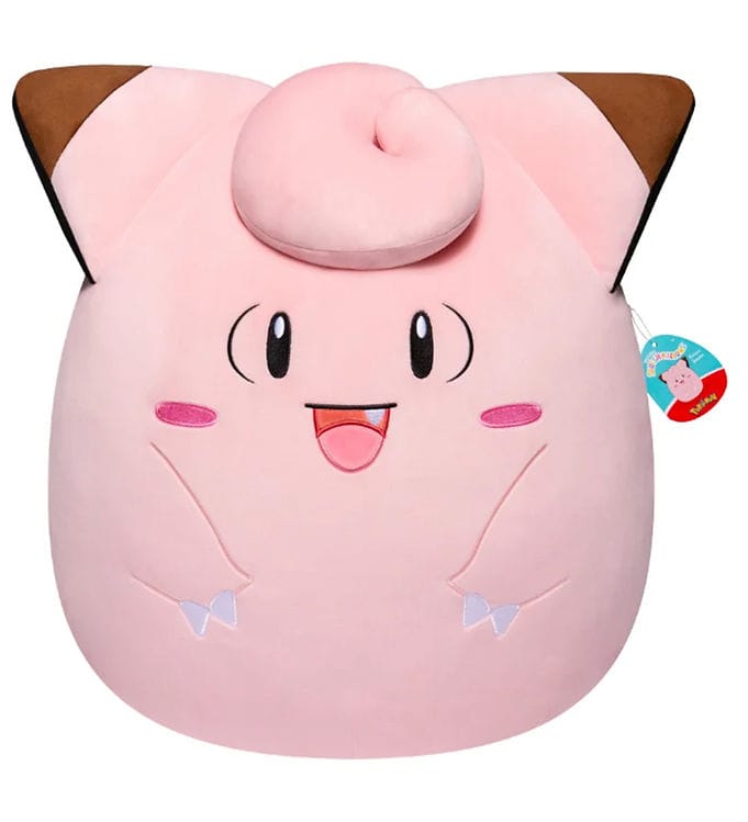 Squishmallows Gosedjur - 25 cm - Pokémon Clefairy