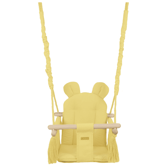 Viking Sports Babygungstol - Babygunga - Med Öron - Max, 20 Kg - Gul