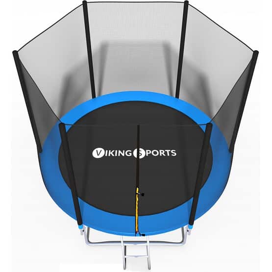 Viking Sports Studsmatta 244 Cm - Med Skyddsnät Och Stege
