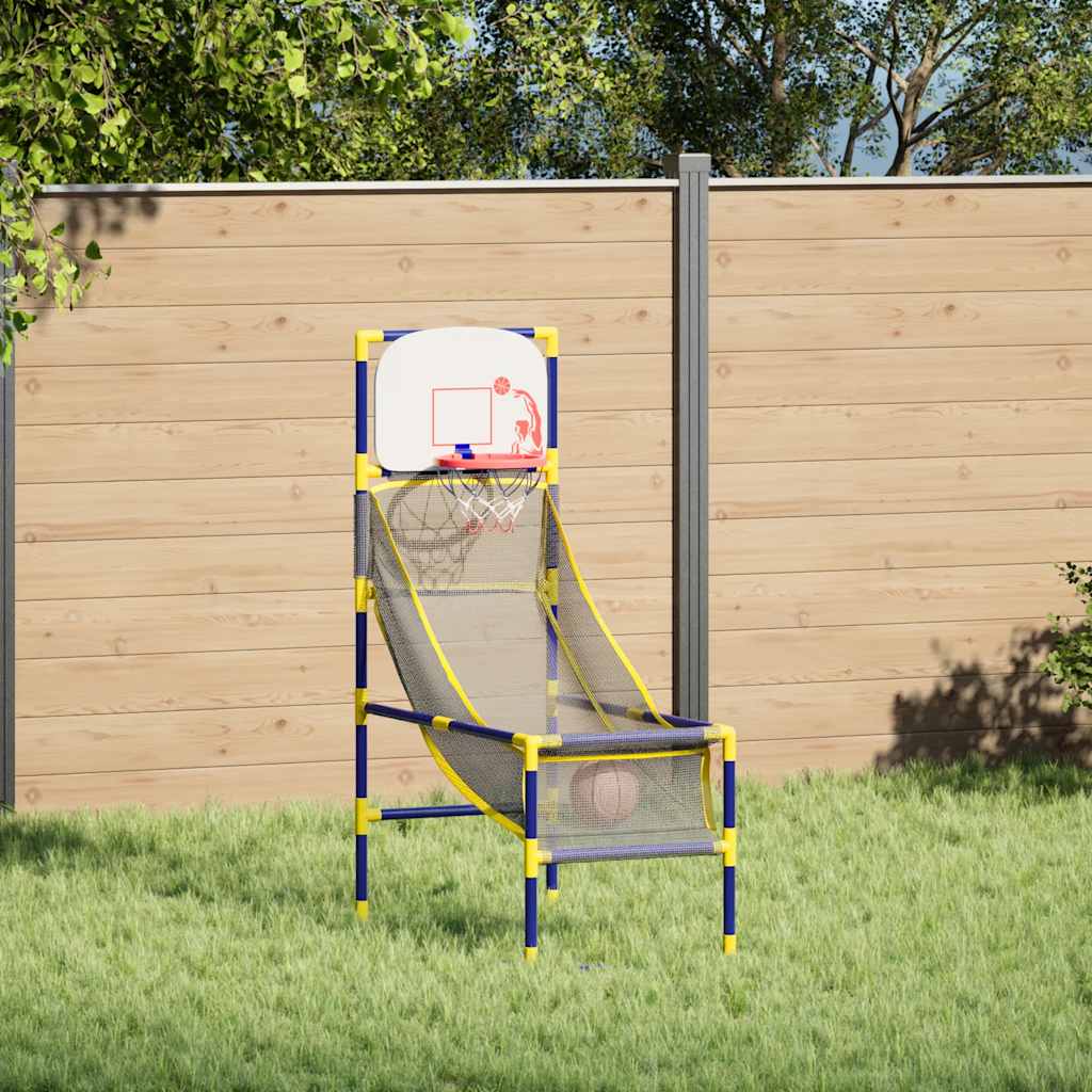 vidaXL Basketboll arkadspel med boll och pump 45x86x127 cm
