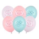 Ballonger Gabbys Dockskåp Pastell - 6-pack