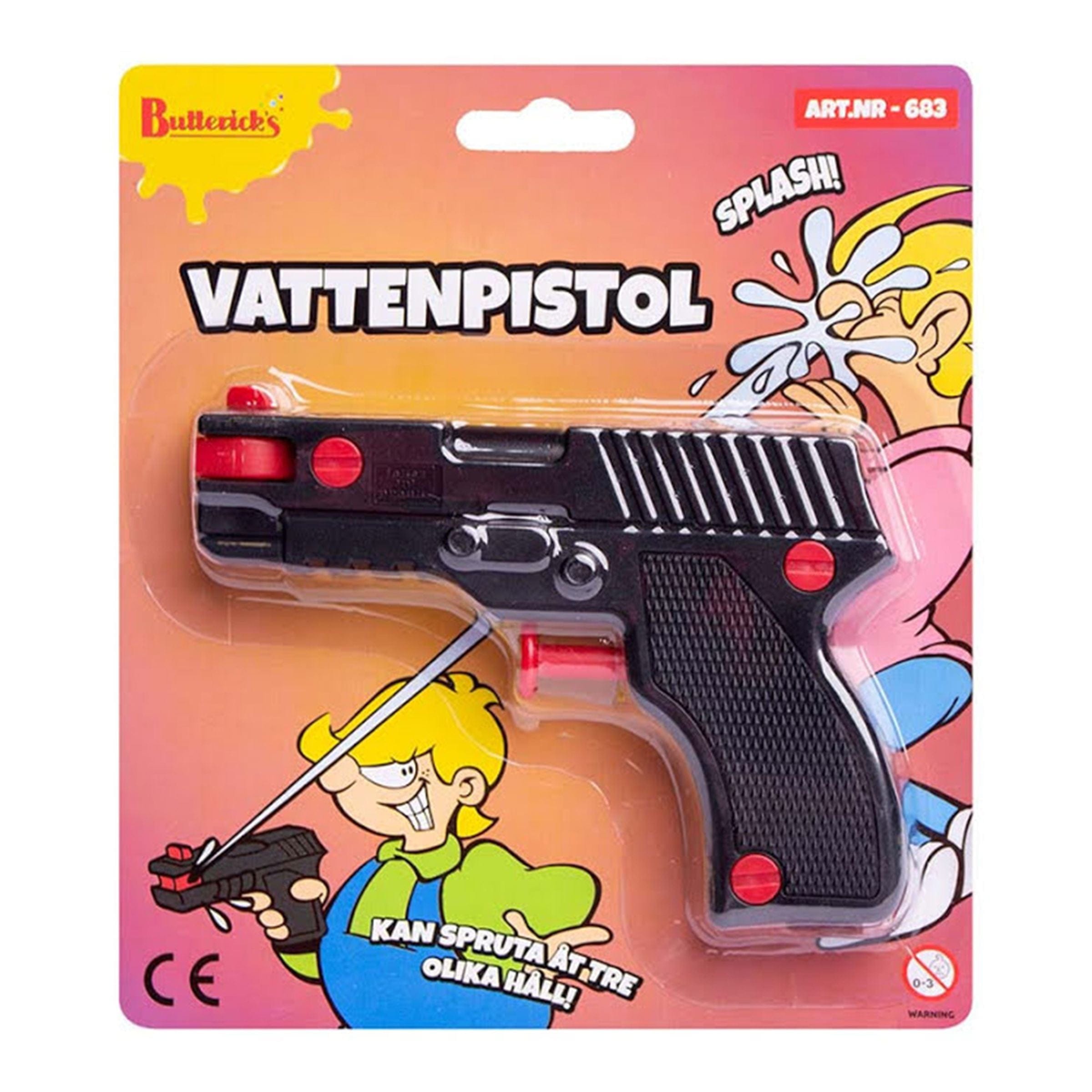 Butterick's Vattenpistol Skämtartikel