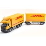 Emek leksaksbil distrib. lastbil & släpvagn