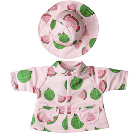 Lillan & Friends Regnjacka & Hatt (41-46 cm)