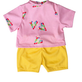 Lillan & Friends Shorts & T-Shirt (41-46 cm)