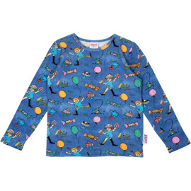 Pippi Långstrump Fest Pippi Tröja Denim 92 cl