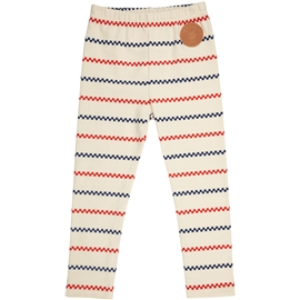 Pippi Långstrump Pippi Rutrand Leggings Kitt 128 cl