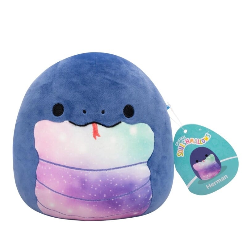 Squishmallows 19cm Herman Snake - Squishmallows - Leksaksaffären