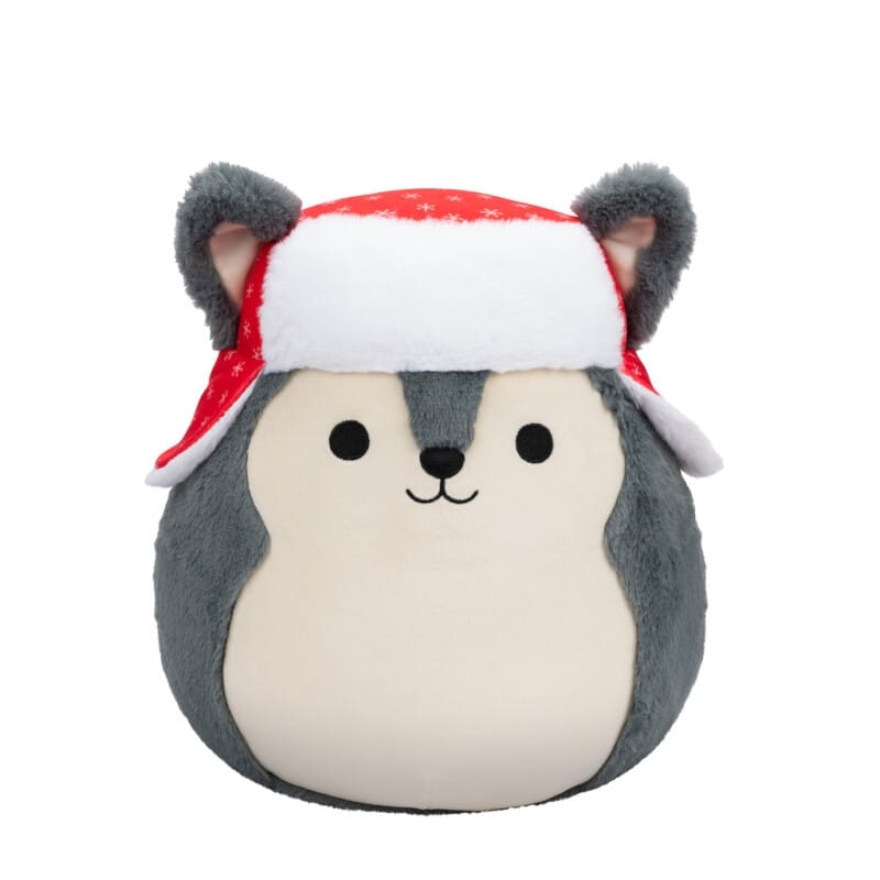 Squishmallows 30cm Fuzz A Mallows Ryan Husky - Squishmallows - Leksaksaffären