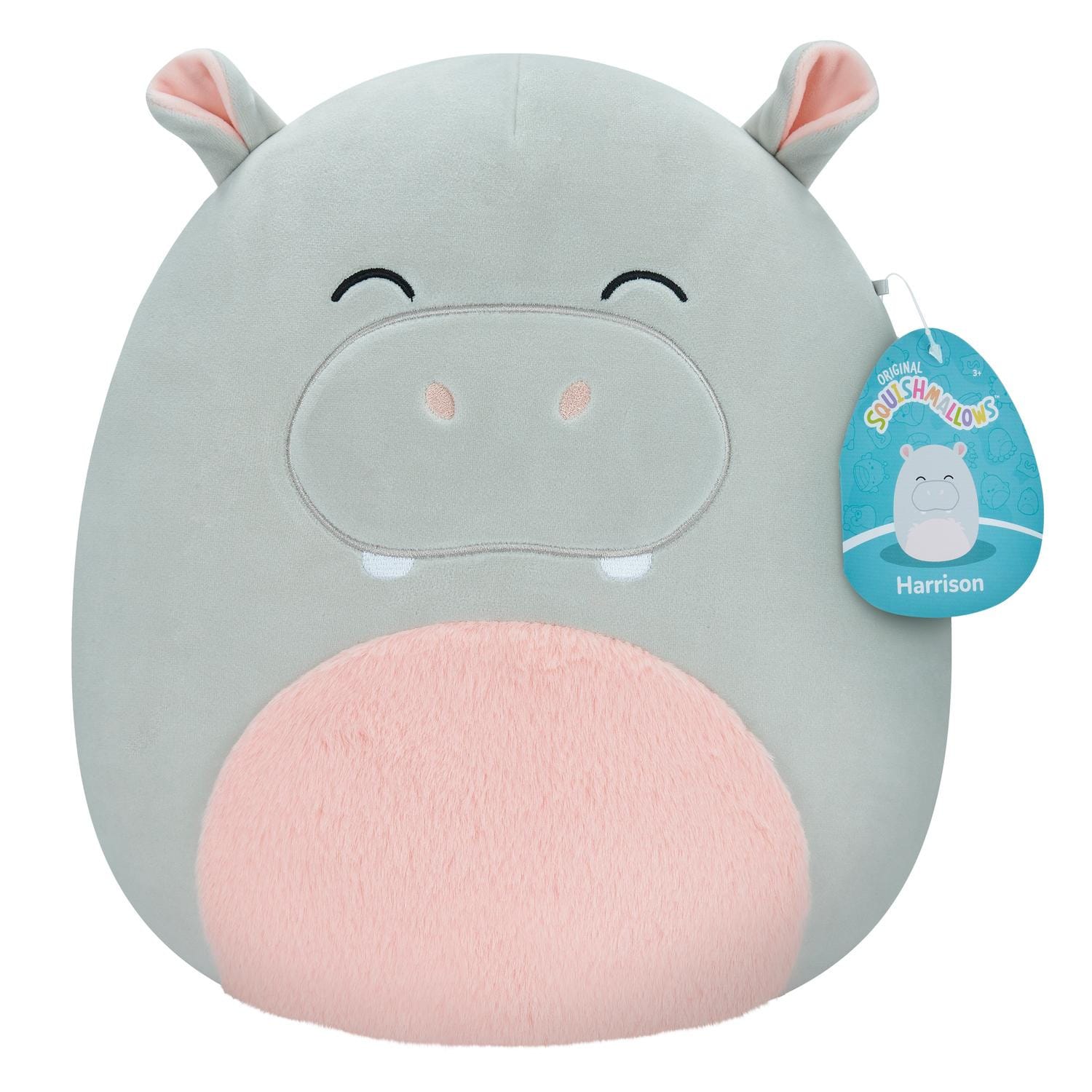Squishmallows 30cm Harrison Hippo - Squishmallows - Leksaksaffären