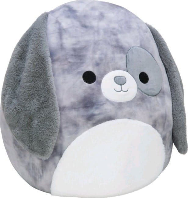 Squishmallows Grey Dog Plush 40cm