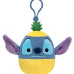 Squishmallows Väskberlock - 9 cm - Disney Pineapple Stitch - Cl