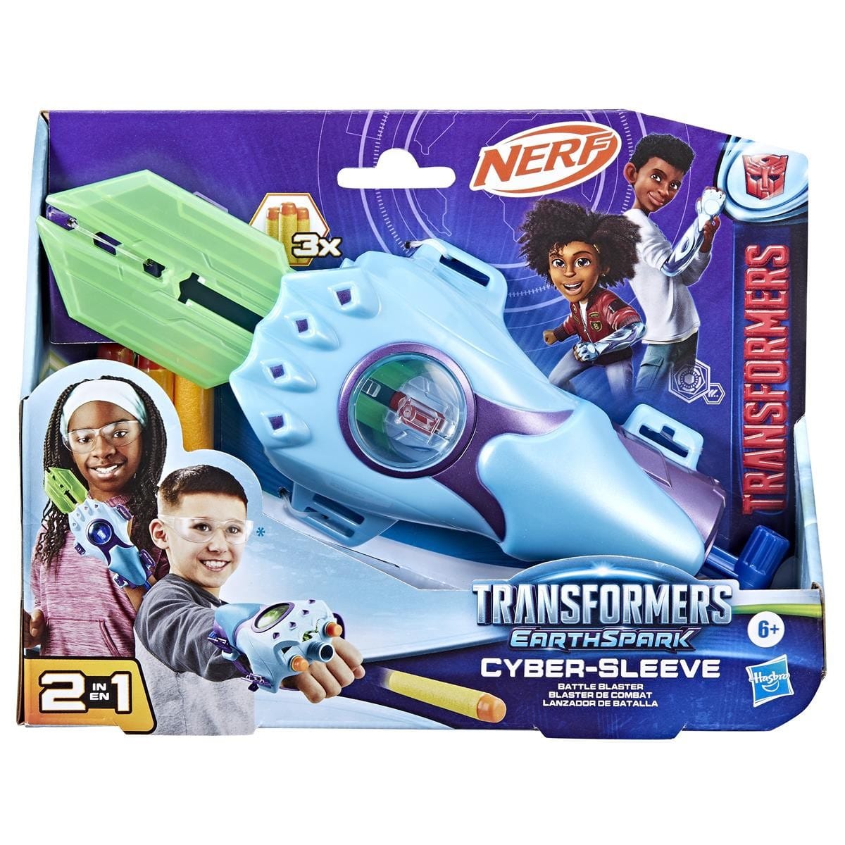 Transformers Earthspark Cyber-Sleeve Battle Blaster - Transformers - Leksaksaffären