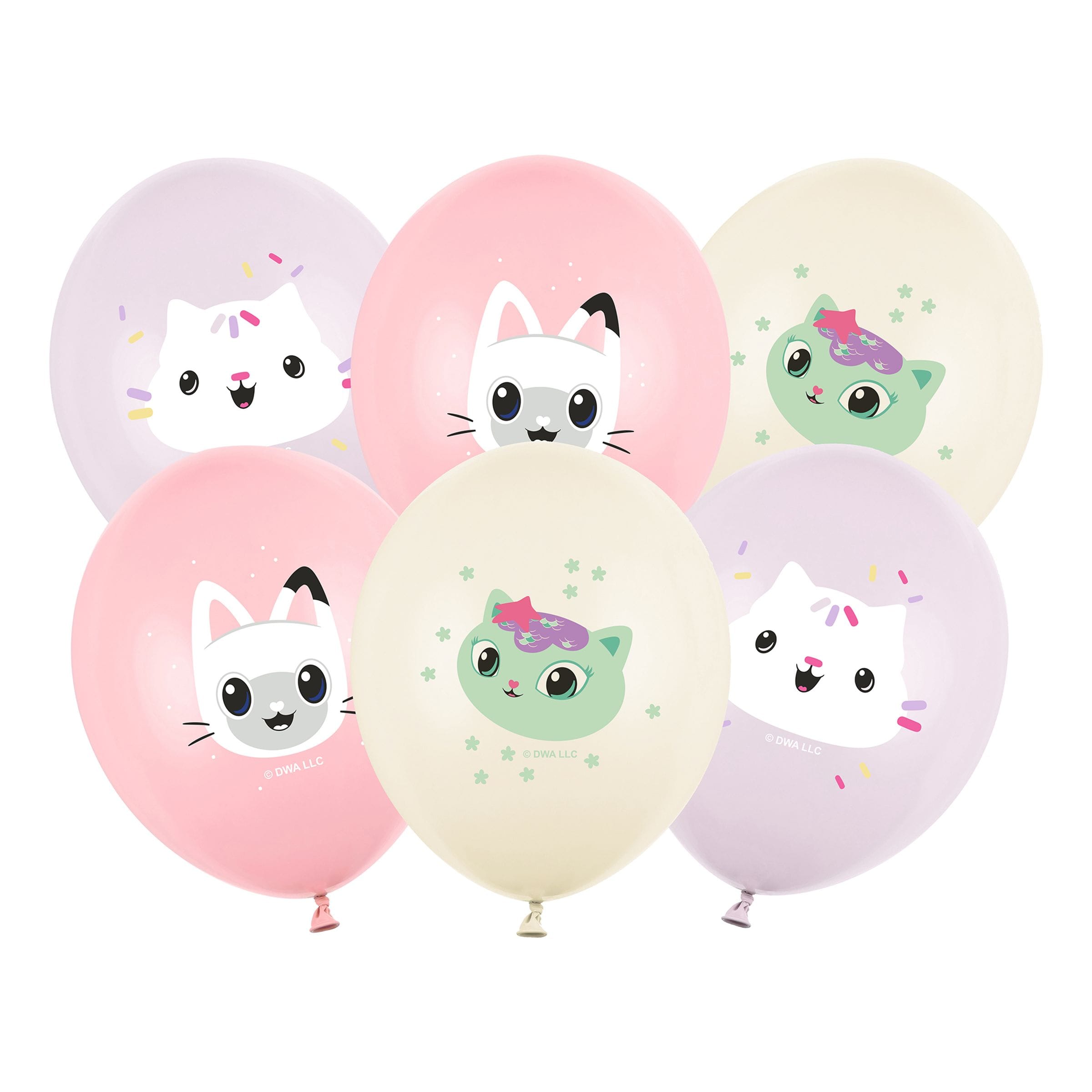 Ballonger Gabbys Dockskåp - 6-pack