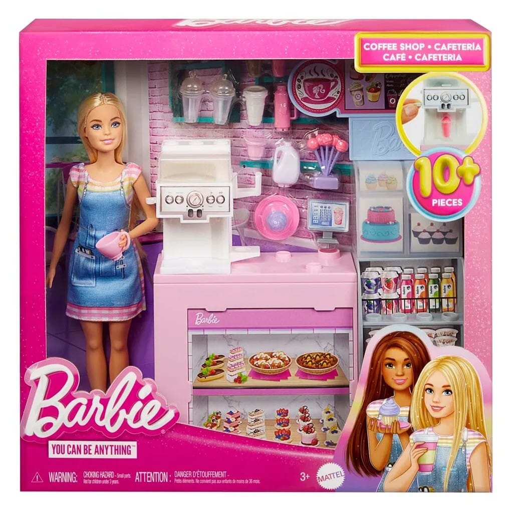 Barbie Career Coffee Shop Lekset - Barbie - Leksaksaffären