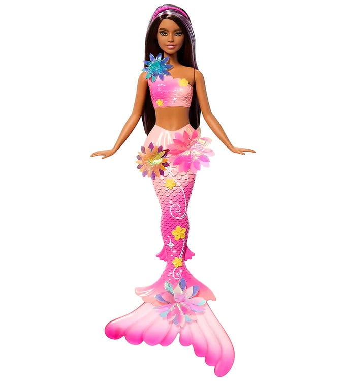 Barbie Docka - 30 cm - Blooming Magi Black Mermaid