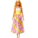 Barbie Docka - 30 cm - Core Royals - Gul
