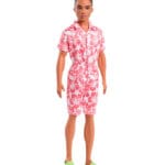 Barbie Docka - 30 cm - Fashionista Ken Printed Boiler Suit